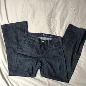 7 for all mankind Ginger wideleg 29 jeans